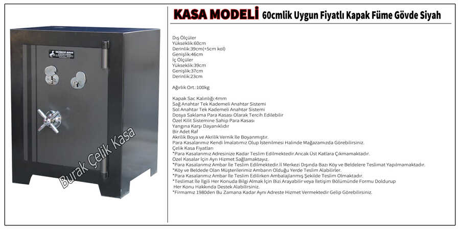 CKİ60CK-60cm Para Kasası - 4