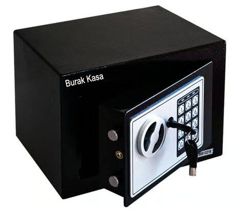 Mini Elektronik Şifreli Metal Kasa | Ev & Ofis Tipi Güvenli Kasa - 1