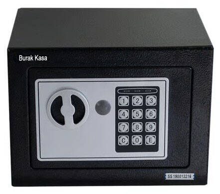 Mini Elektronik Şifreli Metal Kasa | Ev & Ofis Tipi Güvenli Kasa - 3