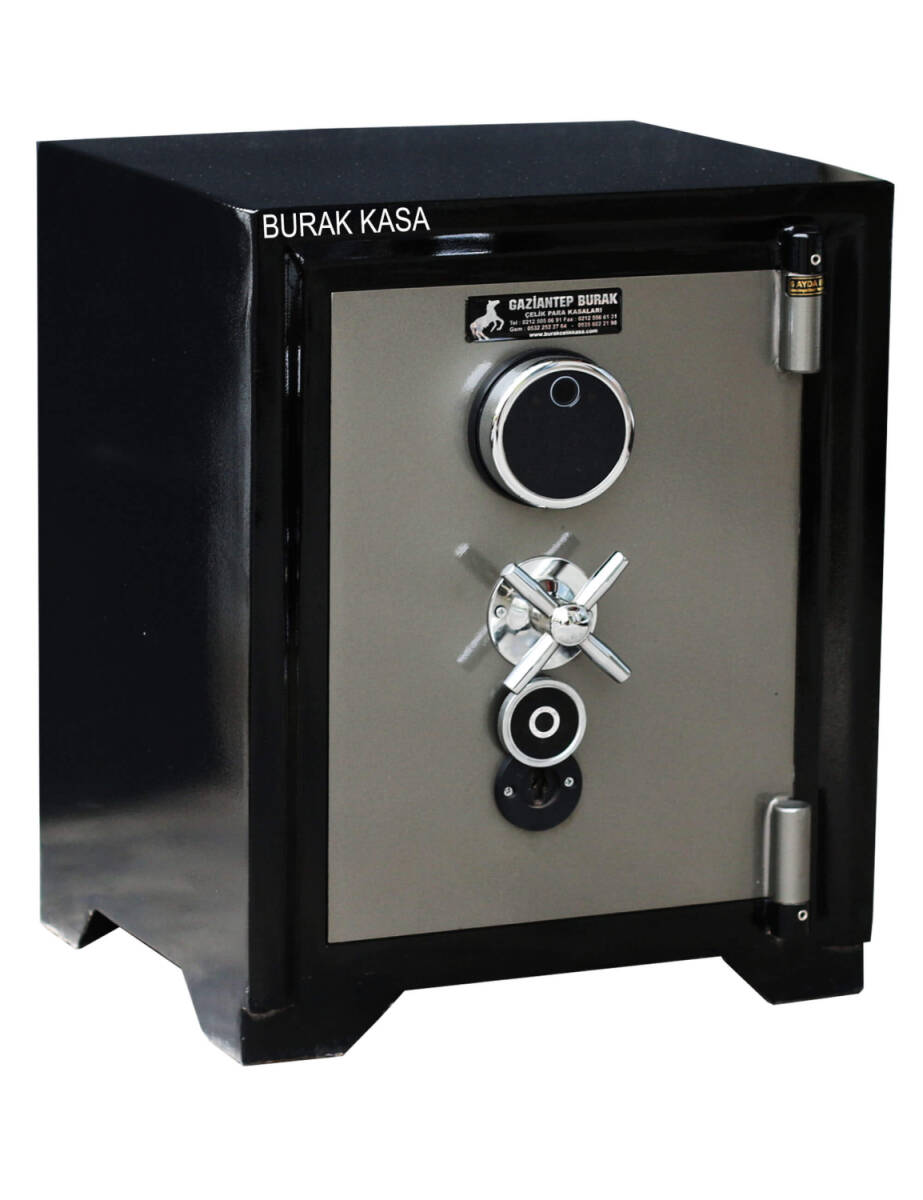 Parmak İzli Şifreli Para Kasası | Şifreli Çelik Kasa - 1