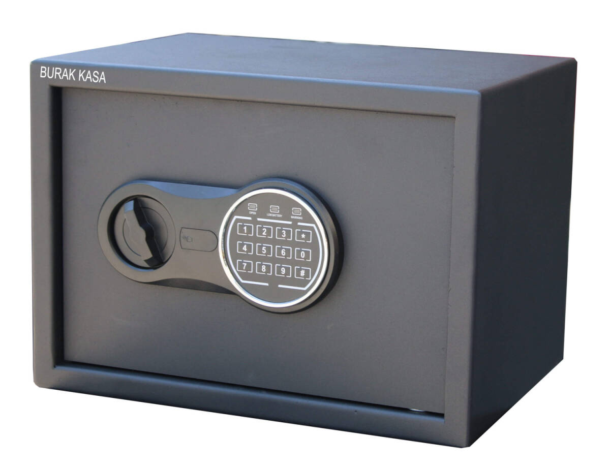 Elektronik Şifreli Para Kasası – Ev ve İş Yerleri İçin Çelik Güvenlik Kasası - 1